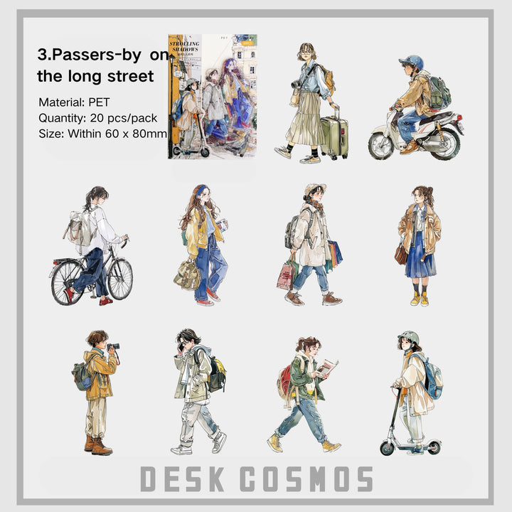 Fireworks Pedestrian Series PET - Desk Cosmos