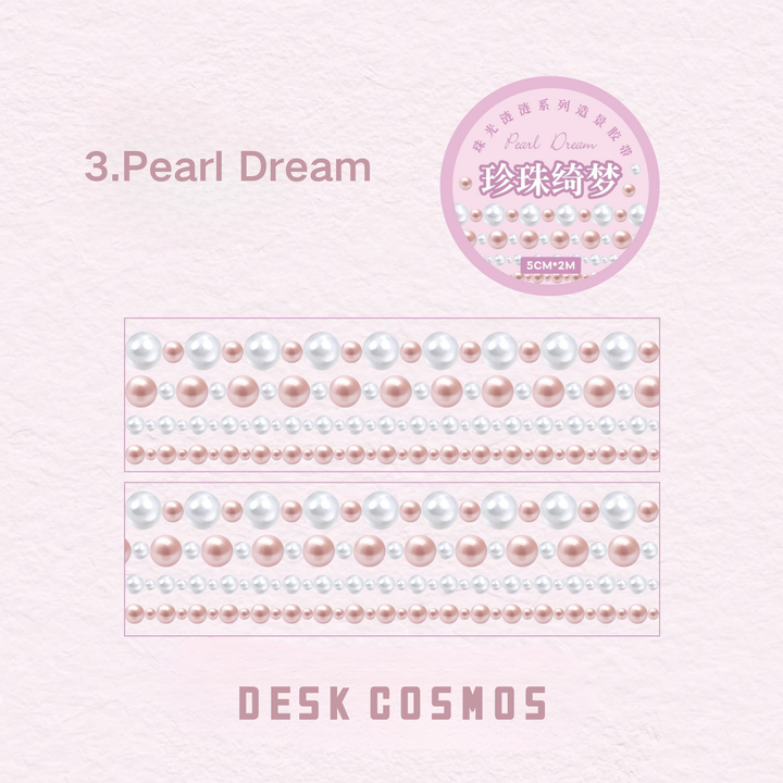 Pearl Dream Pearl Theme Journal Tape