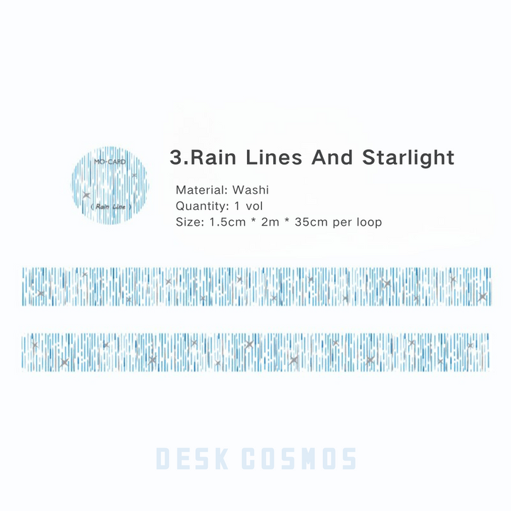 Starry Sky Series Washi Tape For Creative Stationery Lovers