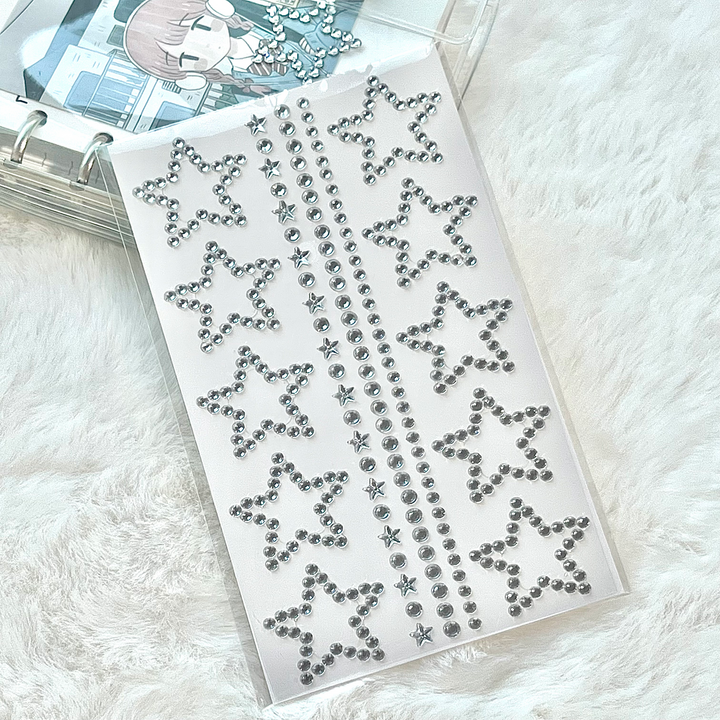 Ballet Style Star Bridge Rhinestones Planner Crafting Decoration