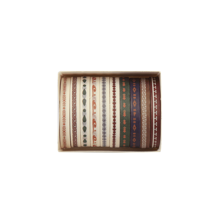 Rainbow Series Vintage Decorative Tape Retro Texture