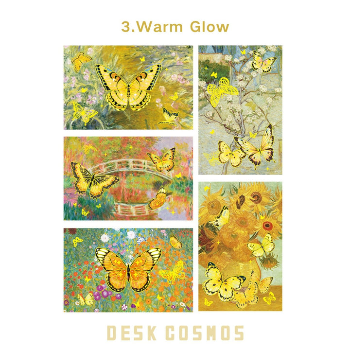 Butterfly Impression Pack Nuanguang Foiled Aesthetic Stickers