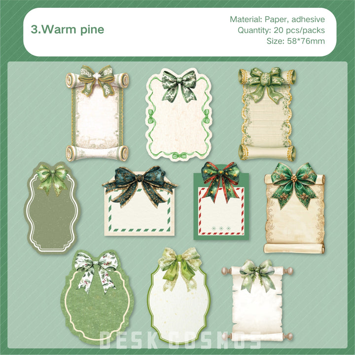 Holiday Handwritten Series Sticky Notes - Desk Cosmos