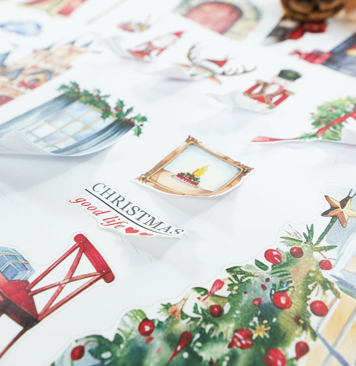 Santa's Little helpers Series Sticker Books - Desk Cosmos