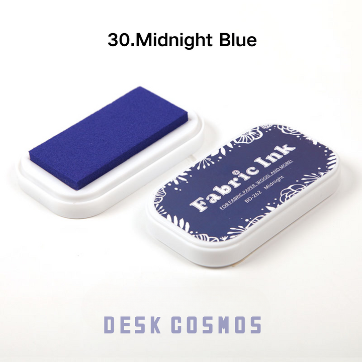 Colorful World Midnight Blue Ink Pad Deep Blue Ink