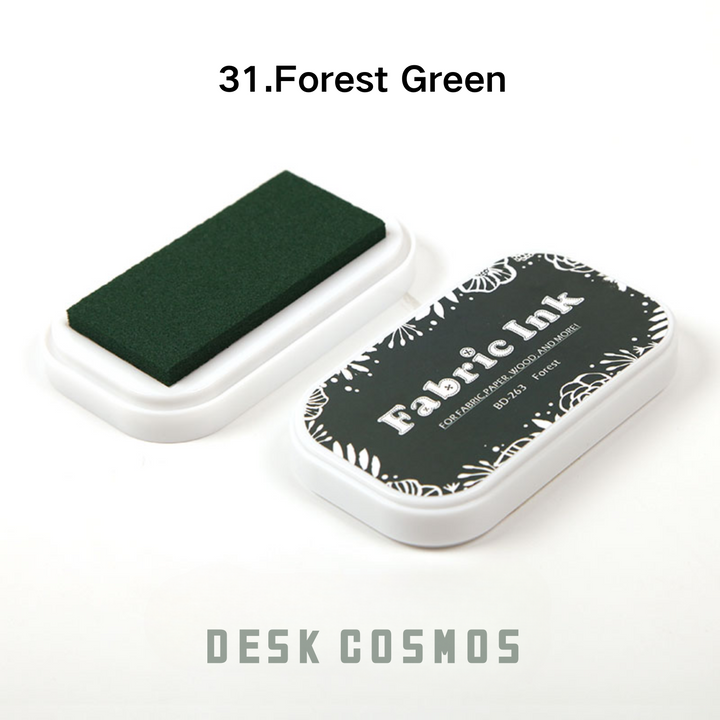 Colorful World Forest Green Ink Pad Natural Green Stamp Ink