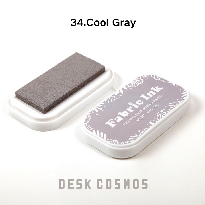 Colorful World Cool Gray Ink Pad Neutral Gray Stamp Ink