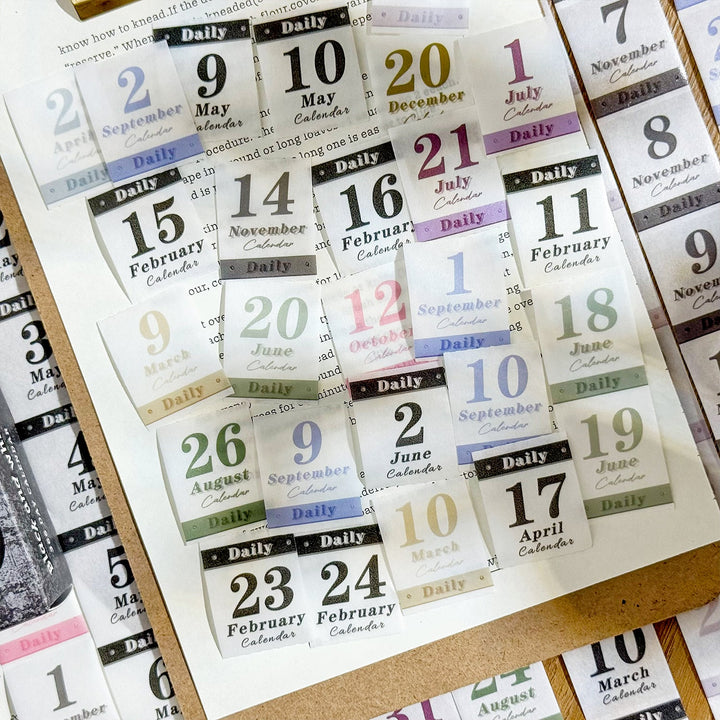 Daily Memory Washi Tape Decorative Tape For Bullet Journal