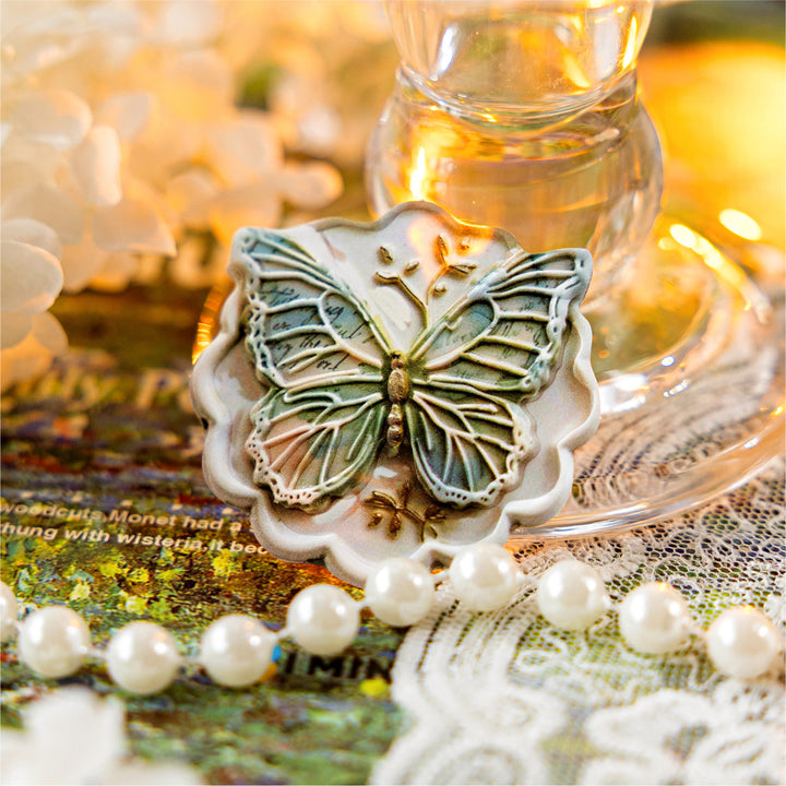 3D Butterflies PVC Stickers Butterfly Email Series Retro Design Stickers