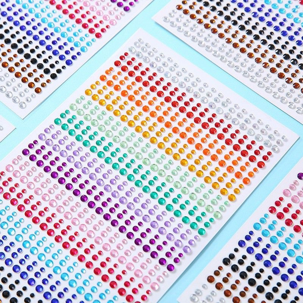 3D Crystals Stickers DIY Decoration Fashion Suitable For Personalized