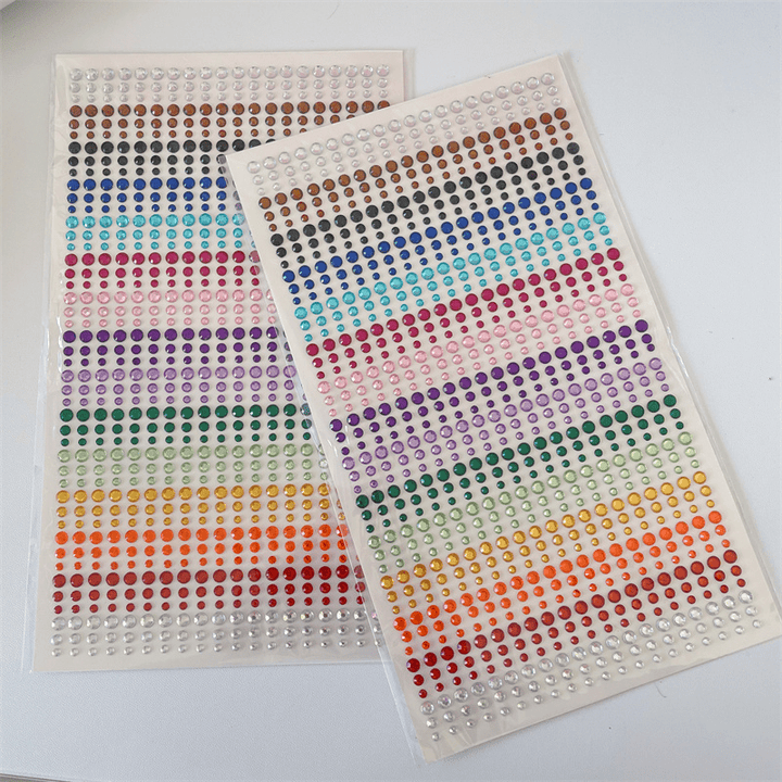 3D Crystals Stickers Fashion DIY Decoration Suitable For Art Projects