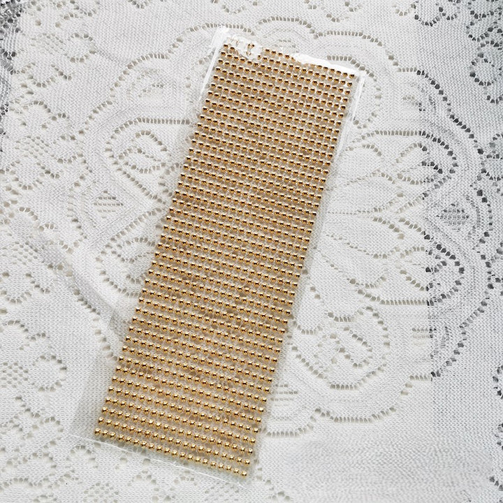 3D Pearl Stickers PVC Stickers Golden Pearl Stickers Fashion