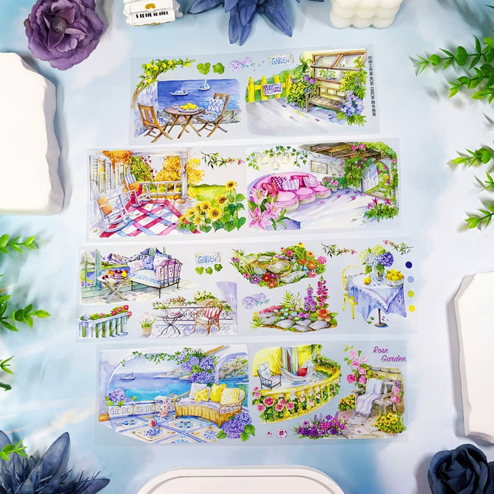 Venice Scenic PET Decorative Tape - Desk Cosmos