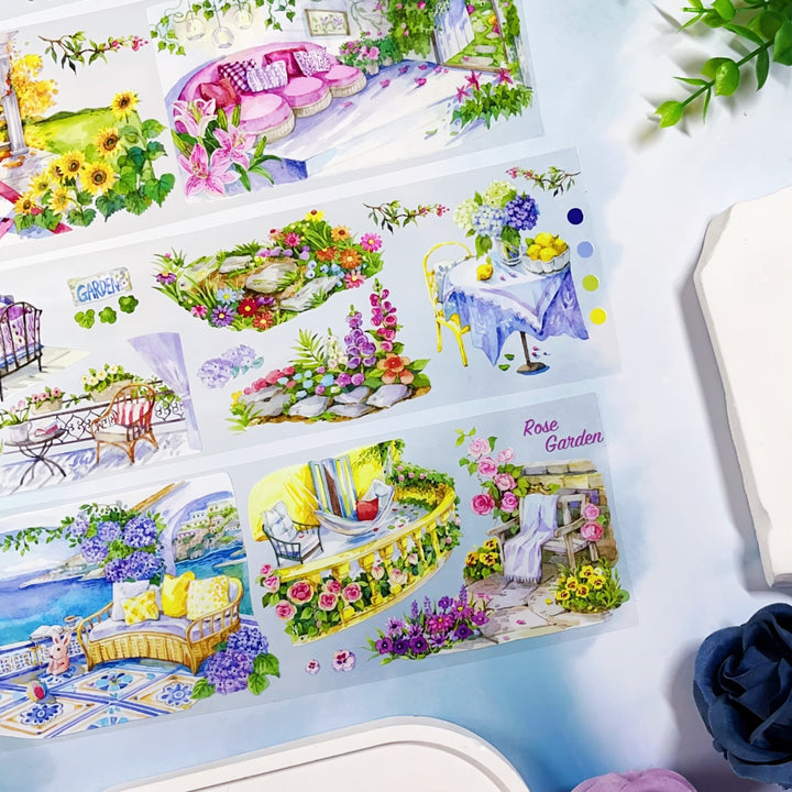 Venice Scenic PET Decorative Tape - Desk Cosmos