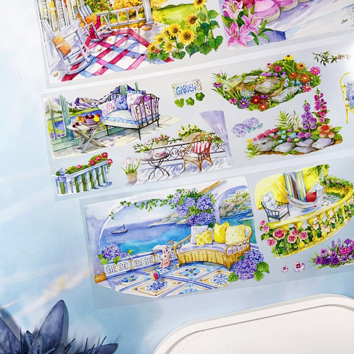 Venice Scenic PET Decorative Tape - Desk Cosmos