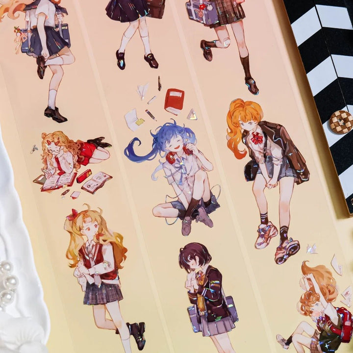 Japanese Kawaii Girl PET Tape - Desk Cosmos