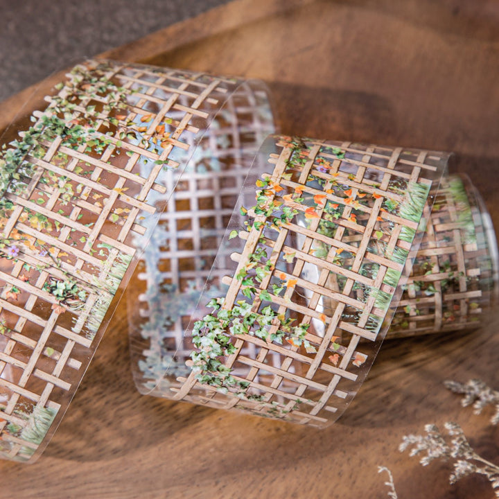 Climbing Vine Flower Scenery Tapes - Desk Cosmos