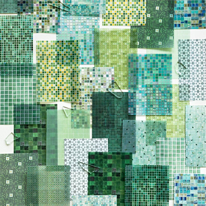 Vintage Mosaic Tile Vellum Paper - Desk Cosmos