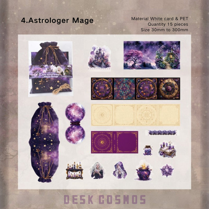 Retro Pandora Box Stickers Elegant Vintage Look