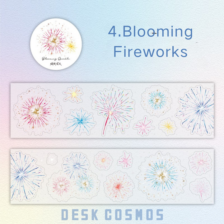 Dream Shimmer Blooming Fireworks DIY Tape Fireworks Light