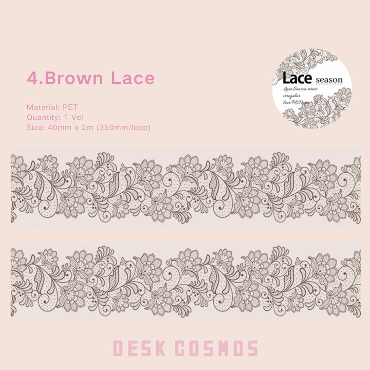 Romantic Lace Tapes Lace Season DIY Handcraft Tapes