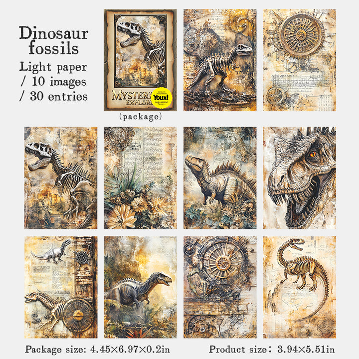 Mysterious Explorer Decorative Stickers Collection