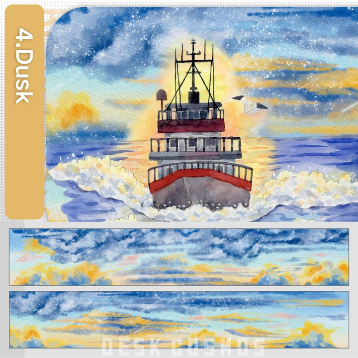 Sky Background Scenery PET Tape (11 Styles) - Desk Cosmos