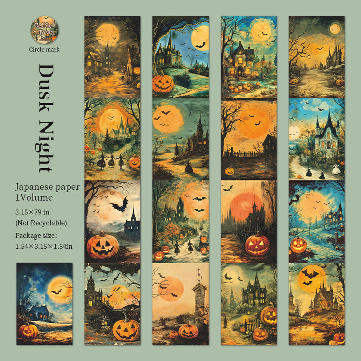 Celtic Town Gothic Halloween Washi Tape Festival Decoration
