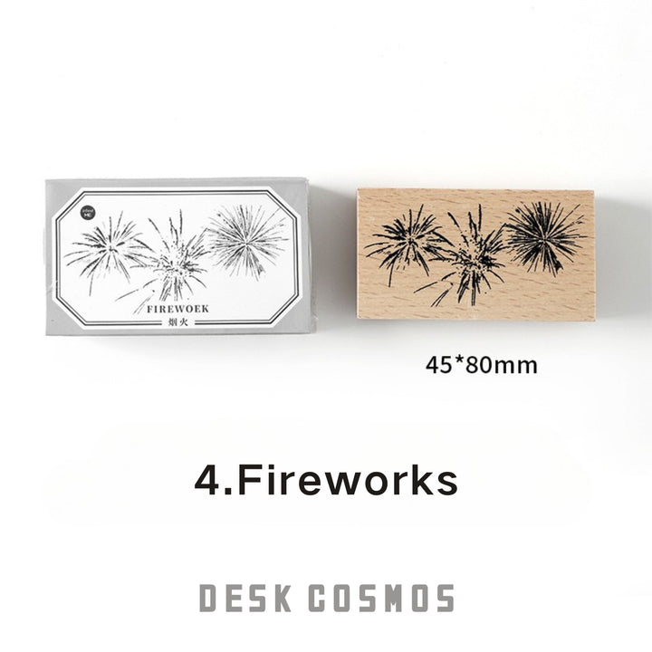 Glorious Moments Stamp Fireworks Mood for Diary Creation