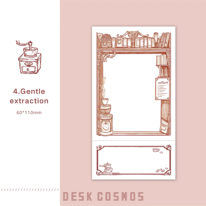 Leaflet Series Frame Edge Writing Paper