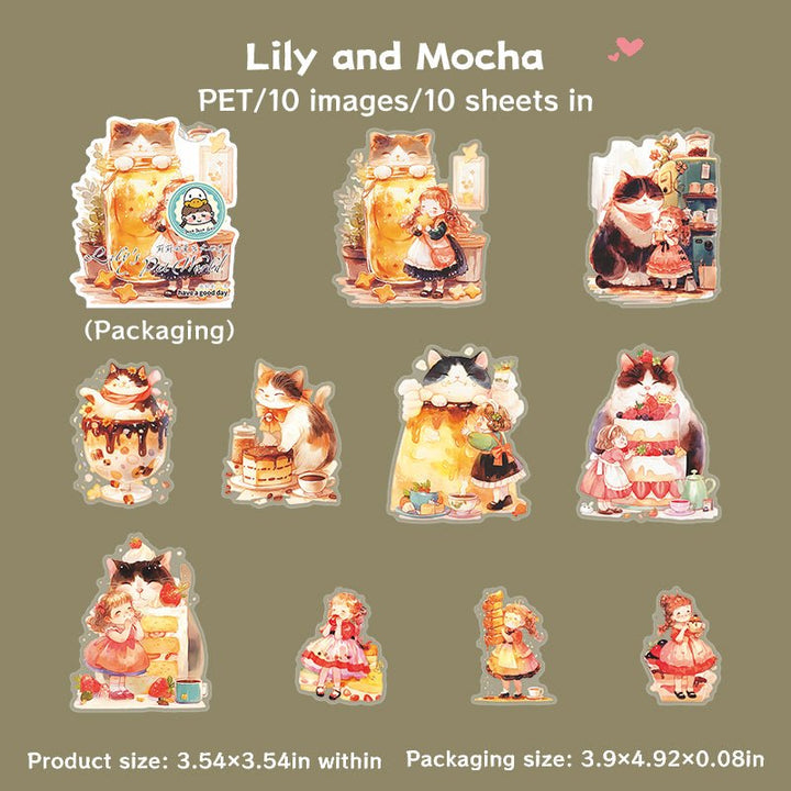 Lily's Pet World Cute Journal PET Stickers Pet Themes