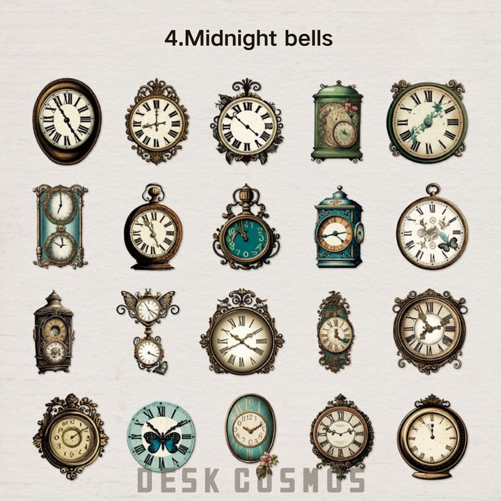 Classic Private Collection Midnight Bells Gothic Retro Stationery