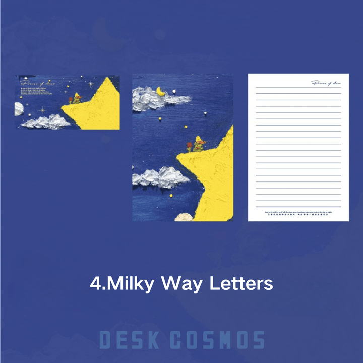 Forty Four Sunsets Series Galaxy Letter Paper and Envelope Set