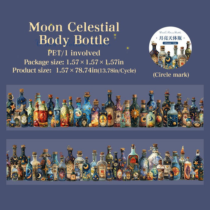 Magic Tape The Witchs Potion Bottle Dark Fairy Tale