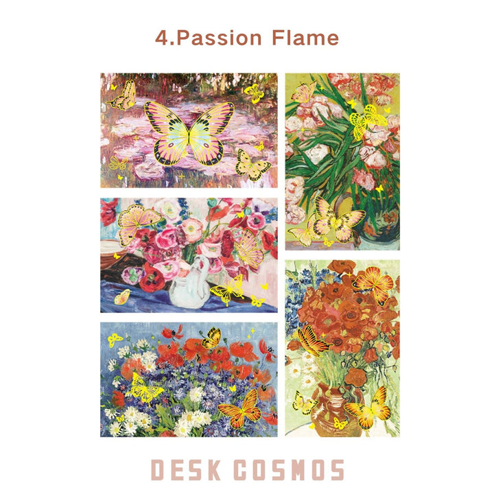 Butterfly Impression Pack Rechen Foiled Butterfly Decor