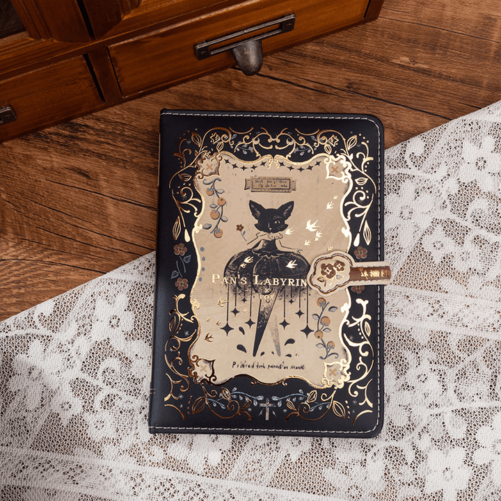 Fantasy Gothic Notebook Pan's Labyrinth Aesthetic Angle