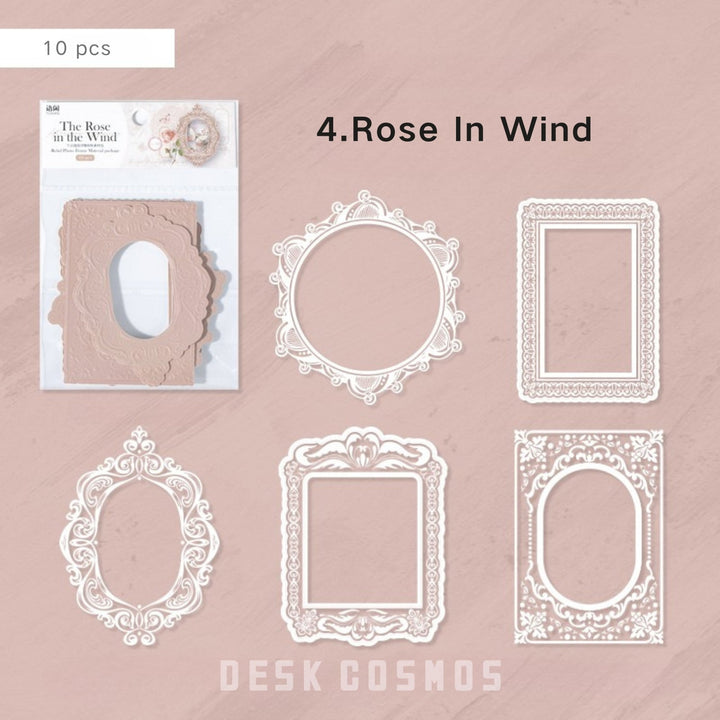 Border Craft Paper Relief Photo Frame