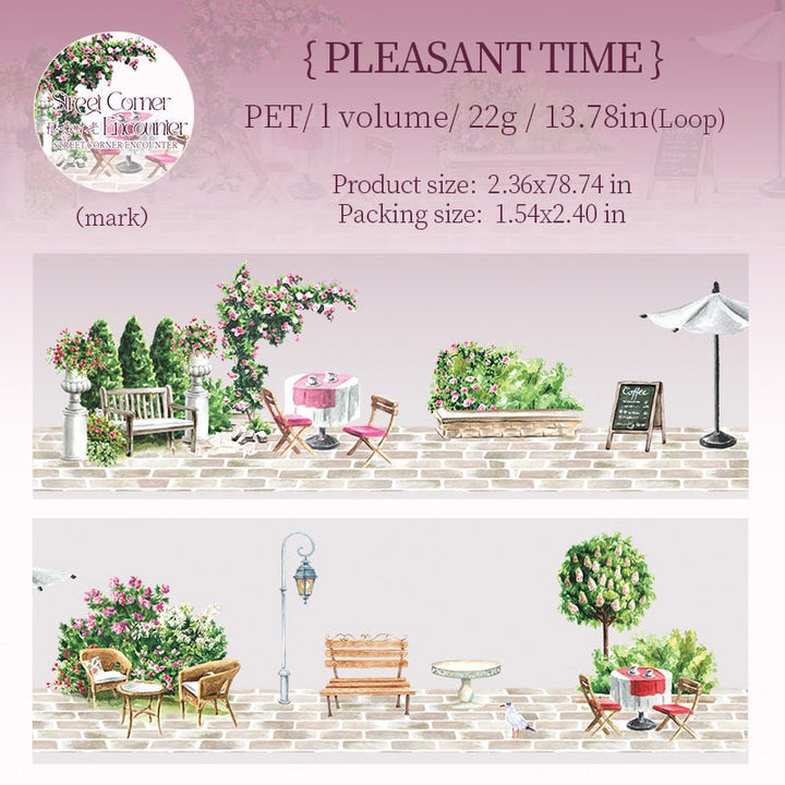 Corner Encounter Pet Tapes Scenery Creation Creative Design