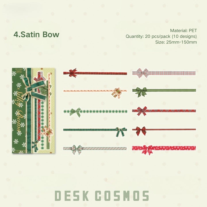 Encounter Series Decorative Stickers Christmas For Junk Journals