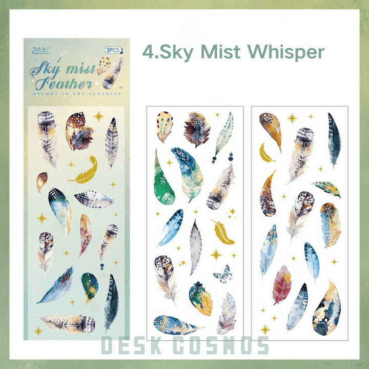 Inspiration Roaming Sky Mist Whisper Hot Stamping Decorative
