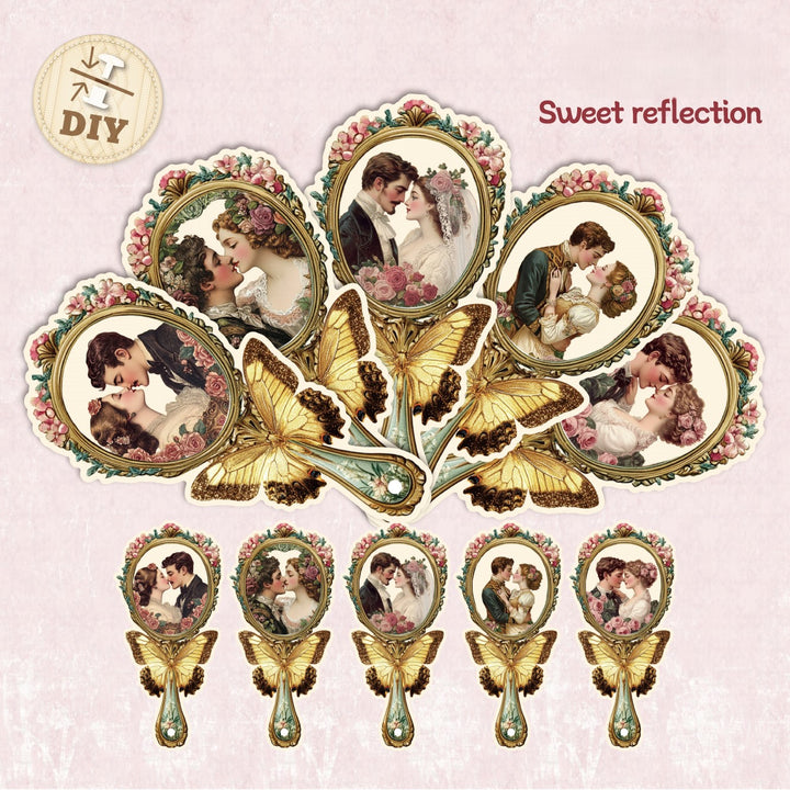 Vidor Series Sweet Reflection Bookmark Dreamy Vintage Look