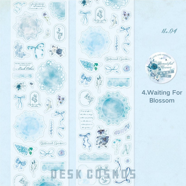 Lace Flower Language Waiting Blossom Delicate Journal Supplies