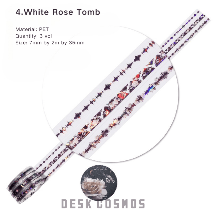 Shadow of the Underworld PET Tape Suitable for Collage Art