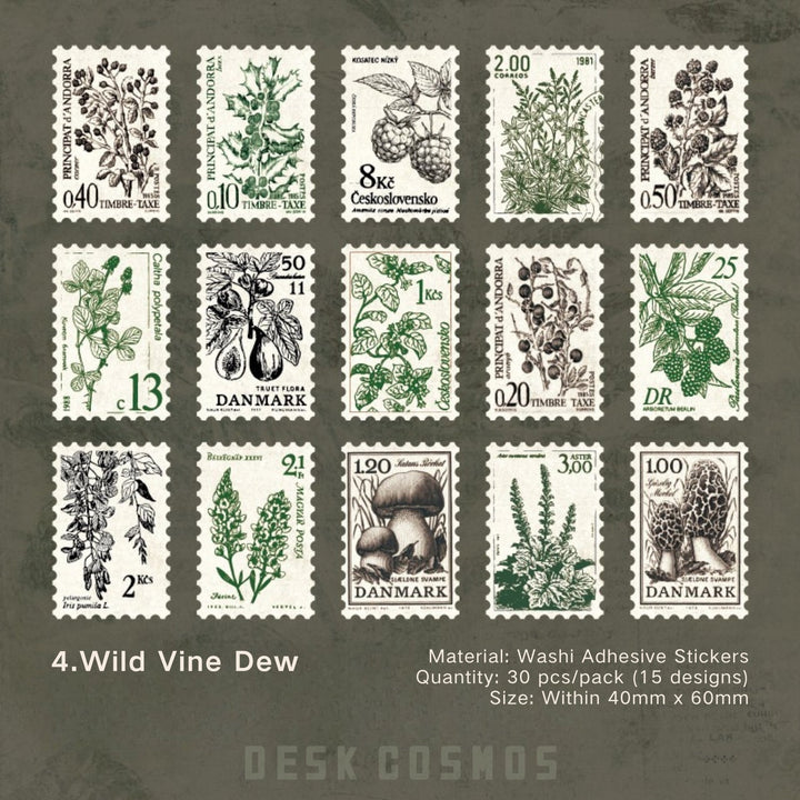 Romantic Expectation Wild Vine Dew Sticker