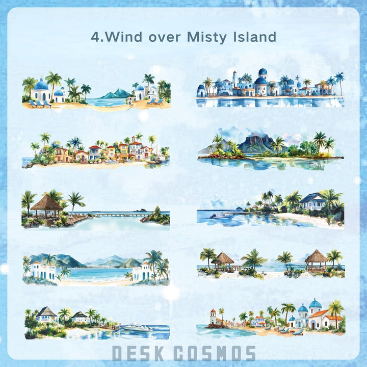 Thought of Lin Island Breeze PET Sticker Set