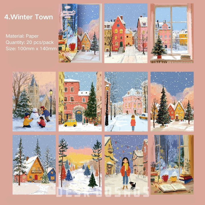 Christmas Appointment Series Journaling Paper Pack - Desk Cosmos