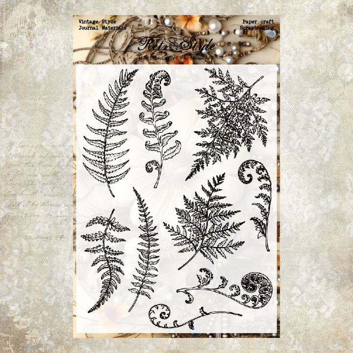 Vintage Life Character Stamp Design