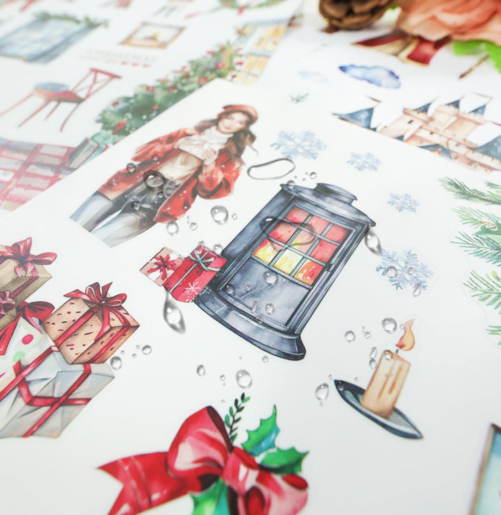 Santa's Little helpers Series Sticker Books - Desk Cosmos