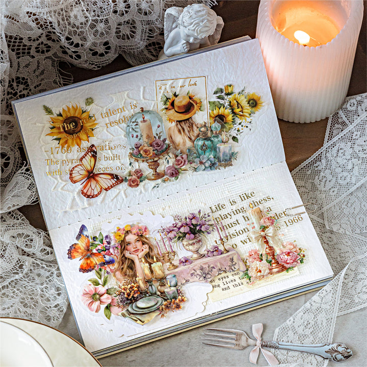 Candle Holder Decorative Stickers - Desk Cosmos