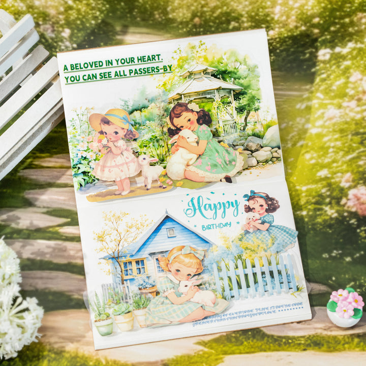 Childhood Memories Cute Character Stickers - Desk Cosmos